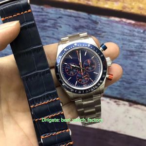 Hot Selling Top Quality Watches 40mm Cosmograph 116509 Sapphire Chronograph Transparent CAL.4130 Movement Mechanical Automatic Mens Watch Men's Wristwatches