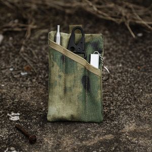 5pcs Coin Purses Women Men Portable Camouflage EDC Sundries Bag Multifunctional Waterproof Tool Storage Bag