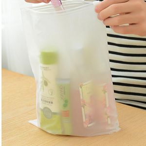 Makeup Brushes 4sizes Outdoor Travel Waterproof Storage Bag Suit For Clothes Underwear Shoes Translucent Packaging Luggage Organizer