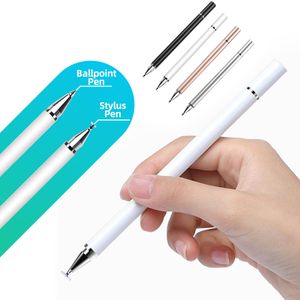 Universal 2 in 1 Stylus Pen Drawing Tablet Capacitive Screen Caneta Touch Pen for iOS Android iPad Smart Pencil Accessories