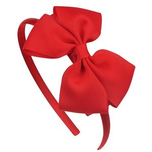 Çocuklar Bow Head Band 4inch Bebek Kız Saç Aksesuarları Kaburga Dokça Lüks Polikromatik Saç Bandı Toptan 1 28mn E3