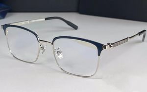 Brand Designer Men Optical Glasses Frame mens Eyeglass Frames for Prescription Lens Gold Silver Men's Myopia Eyewear Man Spectacle Frame MB0083 with Original Box