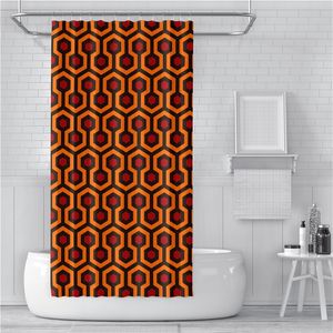 Redrum Overlook el Carpet The Shining Room 237 Shower Curtain Set with Grommets and Hooks for Bathroom Decor 220429