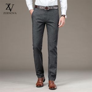 Männer Hosen Business Casual Lange Anzug Frühling Herbst Mode Männlichen Elastische Gerade Formale Hosen Plus Große Größe 29 40 220826