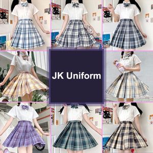 Clothing Sets Cosplay Student JK Uniform Dress Suit Set Japanese Sailor School Full Girls Costume Pleated Skirt Korean High SchoolClothing