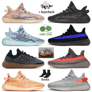 Wholesale Running Shoes for women men 2022 MX Oat Rock Dazzling Blue Beluga Reflective Big Size Mono Clay Black Static Tail Light Sports BOOST