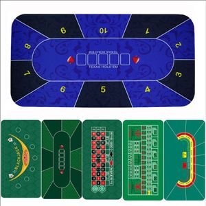 1 2 0 6M Poker Mat Casino Table Top Rubber Desk Pad Home Game Cloth Texas Hold'em Blackjack Roulette Craps Baccrat sic bo277l