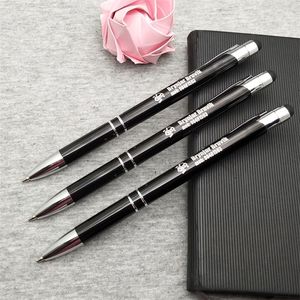 Dekoracje świąteczne do domu dobre pisanie Stylus Pen 80pcs DIY Ślubne materiały ślubne dostosowane za darmo z Twoim imieniem tekst 220621