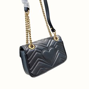 Designerskie torby luksusowe torebki łańcuchowe torba klasyczna torba na ramieniu moda moda portfel dla kobiet torebka lady flip totes