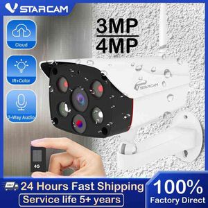 Vstarcam New Ip Camera G Sim Card MP MP Hd Wireless Wifi Outdoor Security Bullet Camera Color Night Vision Two Way Audio J220520