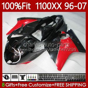 Honda BlackBird CBR1100 CBR 1100XX 1100 XX CC 96-07 114 No.103 CBR1100XX 96 97 98 99 00 01 02 03 04 05 06 07 1100cc 1996 2007レッドブラックボディ