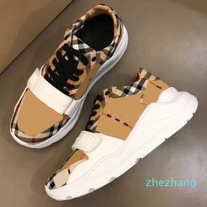 Designer Sneakers Striped Vintage Sneaker Men shoes Platform Casual Shoes Season Shades Flats Trainers Brand Classic Outdoor Shoe