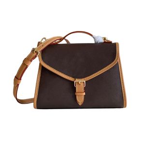 7a bolsa de ombro designer de alta qualidade crossbody bolsas de luxo lona couro genuíno moda feminina bolsa