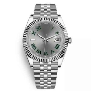 Rolesx Uxury Watch Data GMT Olex Datejust Mens Watch 41mm Dial de prata de aço 2813 Jubileu de Presidente Automático Mecânico 2813