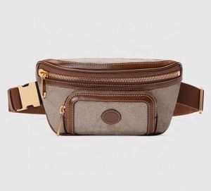 Kobiety Mężczyźni Klasyczny Projektant Retro Talii Torba 682933 Unisex Kolekcja Sportowe Torby Bumbag Klatki Piersiowej torebki piterek