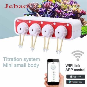 JEBAO DP2 DP3 Coral Cylinder Automatic Titration Pump Peristaltic Auto Dosing Timing added for Marine Reef rium Y200917