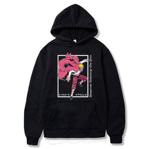 남성용 후드 땀 셔츠 애니메이션 Donquixote Doflamingo Hoodie Manga Unisex Hooded Harajuku Streetwear 풀오버 대형 트랙 슈트 맨