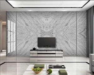 3D Tapeta Mural HD Dali White Marble TV Tła Mural Mural salon sypialnia zdjęcie Tapety Ulepszanie domu