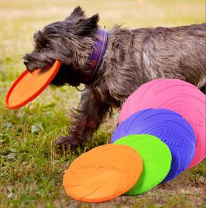Interactive Dog Chew Toys Resistance Bite Soft Rubber Puppy Pet Toy for Dogs Pet Training Products Dog Toys Flying Discs C070801