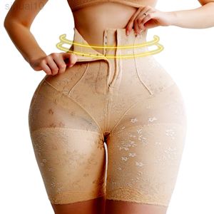 Kleid Shaper Shorts Hohe Taille Trainer Körper Shapers Nahtlose Unterwäsche Abnehmen Bauch Steuer Höschen Gürtel Mit Reißverschluss Korsett L220802