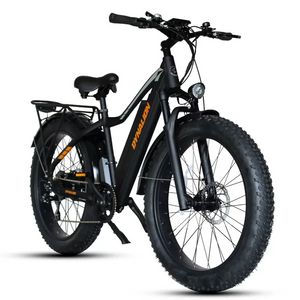 ABD Stok Dynalion Elektrikli Bisiklet Yetişkinleri Yağ Geniş Lastik V16AH LI ION Pil W Vites Dikir Dağ Ebike UL Sertifikalı B0702