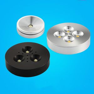 Ультратонкая светодиодная поверхностная монтированная освещение 3 Вт 6W 8W Dimmable Панельные лампы Шкаф