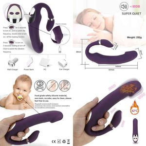 Vibratori nxy silicone morbido dildo vibratore 10 modalità giocattoli sessuali per donne clitoride massaggiatore anale per adulti riscaldabile coppia motoria divertimento 220505