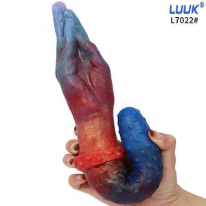 NXY Dildo Giocattoli anali Palm Penis Anal Plug Pugno artificiale Apparecchio per rapporti sessuali Prodotti del sesso da cortile per uomini e donne 0324