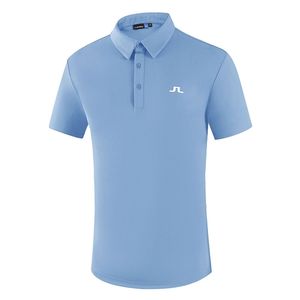 Ropa de golf de verano hombres camiseta de golf de manga corta 3 colores JL Jl Interior o Leisure Outdoor Sports Camiseta 220707