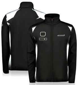 F1 Jacka Formel 1 Team Zip Up Sweatshirt Jackets Racing Suit Long-Sleeved Coat Autumn and Winter Men's Casual Sportswear Tops 277