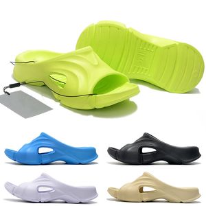 Triple S 3.0 gjuten andningsbara flip flops tofflor strandpool glider sandaler kvinnor män basket sport stil mögel thong gummi slide casual skumskor vatten vandrare vandrare