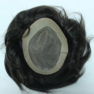 New arrival 6x8 7X9 8X10 toupee mens wig base style top lace with around pu wigs for men toupee stock