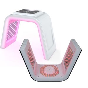 Home Use Facial Care PDT Beauty Photon Machine 7 Color Light LED Therapy Skin Whitening Face Rejuvenation Acne Treatment Anti Aging Nano Sprayer Water Moisturizing