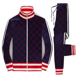 Paryż Wiosna Jesień Mężczyźni Dresy Mężczyźni Sportowy Zestaw Athletics Sportswear Designer Sweter Hatshirt Spodnie Moda Bluza 2021