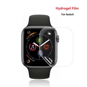 full Screen Protector Compatible for Apple Watch Transparent Tempered Glass 42mm 38mm 44mm 40mm 41mm 45mm Series Hardness Anti-Scratch without retail package