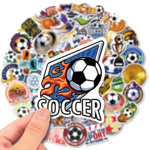 50PCS football Skateboard Stickers soccer trophy For Car Baby Pencil Case Diary Phone Laptop Planner Decoration Book Album Kids Toys DIY Decals