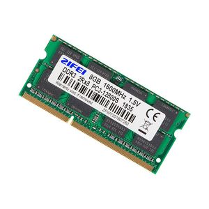 RAMs DDR3 RAM 1600/1333/1866 MHZ 204PIN 1.35V / 1.5V 2R 8 نموذج مزدوج ذاكرة SODIMM لأجهزة الكمبيوتر المحمول