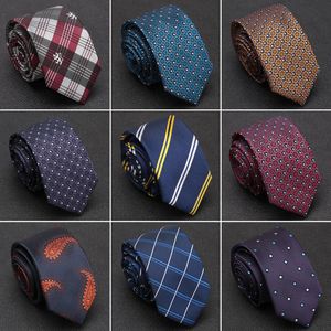 Mens Tie Formal Fashion Jacquard Ties For Men Business Wedding Classic Gravata Dress Bowtie Accessories Man Slim Necktie