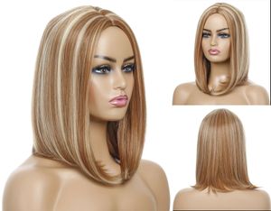 Cheveux Mi-longueur achat en gros de Fashion de poils droites de la longueur des femmes pour la perruque naturelle de fête quotidienne