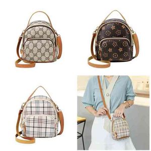 Mochilas fofas para crianças, bolsa feminina, lancheira escolar, mochilas para lazer, treliça, bolsa de ombro portátil 4061