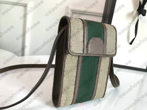 Ophidia Mini Luxurys torebka na ramię Messenger Cross Cross Cross Bag torebka torebka 625757