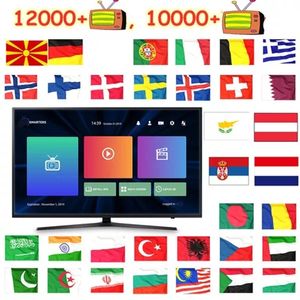 Sweden Android tv box Germany Arabic Poland Greek Support ip Dutch tv Belgium Czech Netherlands for Smart M3U PC Linux