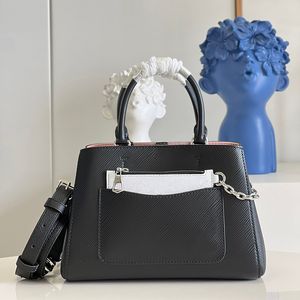 2022 Fashion Purse Designer Bag Women Totes Shoulder Bags Cowskin äkta läderhandväska Scarf Charm Hög kvalitet med axlar Handväskor remmar och förpackningsbox#39