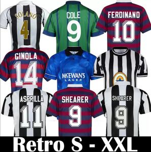 Wholesale newcastle football shirts for sale - Group buy SHEARER Newcastle Retro SOCCER jerseys Vintage HAMANN PINAS UNITED OWEN classic FOOTBALL SHIRTS kits