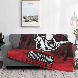 Blankets Thunderdome 2226 Blanket Bedspread Bed Plaid Pink For Large Knit