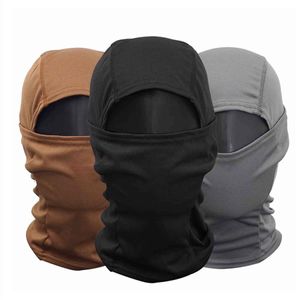 Tactical Balaclava Full Face Mask Military Camouflage Wargame Helmet Liner Cap Cycling Bicycle Ski Mask Airsoft Scarf Cap277a
