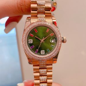 Modna elegancka damska damska zegarek 28 mm 316 Pasek ze stali nierdzewnej Sapphire kryształ ostry ostryga Perpetual Designer Watch Luksusowe zegarki Wysokiej jakości 2022
