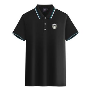 Angers SCO men and women Polos mercerized cotton short sleeve lapel breathable sports T-shirt LOGO can be customized