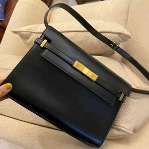 Designer Luxury Paris Bolsa Brand Bag Siad Lourent Trendy Manhattan Versátil Mensageiro Versátil Ajuste All Match Bag Girlfriend Gift Ze6t