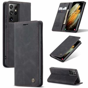 Wholesale a71 galaxy case for sale - Group buy Retro Matte PU Leather Stand Flip Wallet Cases For Samsung Galaxy S21 Ultra S20 Note20 Note S10 Plus S9 A71 A50251z